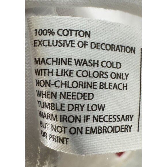 U.S. Polo Assn. Pride V-Neck T-Shirt 3XL White 100% Cotton Short Sleeve - Picture 6 of 8